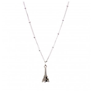 Κολιέ Eiffel με ατσάλινη αλυσίδα